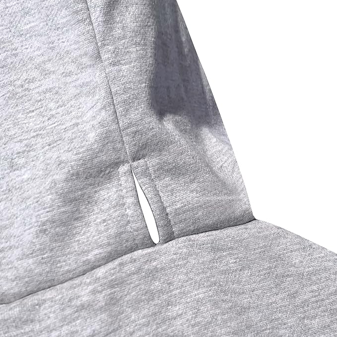 Extra Large Dog Clothes Hoodies Zip Up Sweaters for Big Dogs Labrador Border Collie Puppy Grey XL