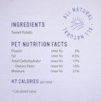 Caledon Farms Sweet Potato Chews for Dogs 9.3 OZ