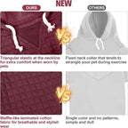 BEAUTYZOO Dog Hoodie for Small Medium Large Dogs, Winter Fall Warm Dog Clothes for Puppy S M Sized Dogs Girl Boy, Dog Sweater Shirt Hoodies with Pocket Bulldog Pitbull Cat Clothing Coat£¬Wine Red ML