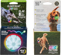 Nite Ize GlowStreak Rechargeable LED Ball - Rubber Dog Toy - Motion-Activated & Waterproof Design - 9 Hours of Runtime - Premium Dog Toys - Disc-O