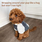 LESYPET Dog Sweater for Small to Medium Dogs, Fleece Lining Puppy Sweatshirt in Winter, Warm Puppy Clothes Pullover Jumper, Grey XX-Large