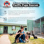 Pacific Pups Products Large Dog Rope Toy for Large Dogs - 23.5" Dog Tug of War Toy - Durable Big Pull Rope for Aggressive Chewers & Teething Puppies