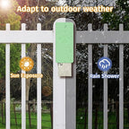 Dog Poop Bag Dispenser, Wall-Mounted Dog Bag dispenser Outdoor or Indoor for Doggy and Pets, Green Poop Holder for Yard and Park, Included 4 Rolls (60 Bags)