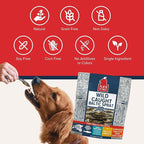 PLATO Pet Treats Fish Dog Treats - Air-Dried, Single Ingredient Dog Treat - with Omega 3 & 6 Fatty Acids to Support Skin and Coat - 100% Whole Fish - Wild Caught Baltic Sprat Dog Treats - 7.5 oz