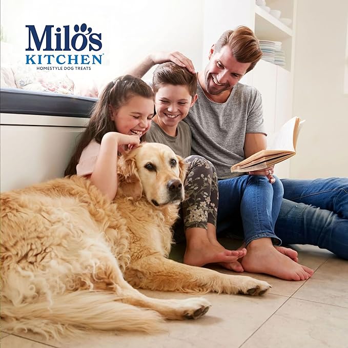 Milo's Kitchen Homestyle Dog Treats, Chicken Jerky, 8.5 Ounce, High Protein, No Artificial Flavors