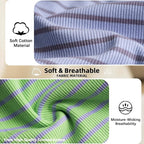 Koneseve Dog Shirt 2 Pack Breathable Sleeveless Vest, Stretchy & Soft, Purple & Vivid Green Size 4XL