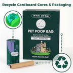 ATIFBOP Dog Poop Bags Rolls, Extra Thick and Leak-proof Poop Bag for Dogs, 600 Bags 40 Refill Rolls, Scented Waste Bag for Dog and Cat, Made form 65% Recycled Plastics