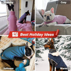 KYEESE 2Pack Dog Sweater Warm Lightweight Dogs Clothes Stretchy Dog Outfit for Small Dogs Boy Girl Soft Pets Fleece Sweater Turtleneck Pet Coat Comfy Sleeveless Doggie Sweatshi Red,XL