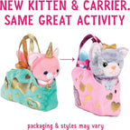 Creativity for Kids Cuddly Kitten Kit | Adopt, Accessorize & Decorate a Plush Pet | Toddler Purse & BFF Jewelry Gift for Girls | Encourages Imaginative Play & Fine Motor Skills (Ages 4+)