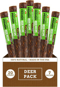 etta says! Premium Crunchy 7" Deer Dog Chews - Grain-Free Dog Treats, Good for Teeth, Easy to Digest - Made in The USA (20 Count Pack of 1)