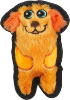 Outward Hound Durablez Minis Stuffing-Free Squeaky Plush Dog Toy for Puppies & Small Dogs - Interactive, Soft Yet Tough, No Mess, Jumbo Squeaker, Long-Lasting Play, Dog