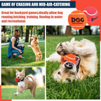 AMA SPORT Tennis Balls for Dogs 12 Pack 2.5" Red Dog Tennis Balls for Puppy Small Medium Dog Toys, Designed for Dogs Floating, Water-Hunting, Fetch, Fun Playing, Daily Exercise, Mid-air Catching