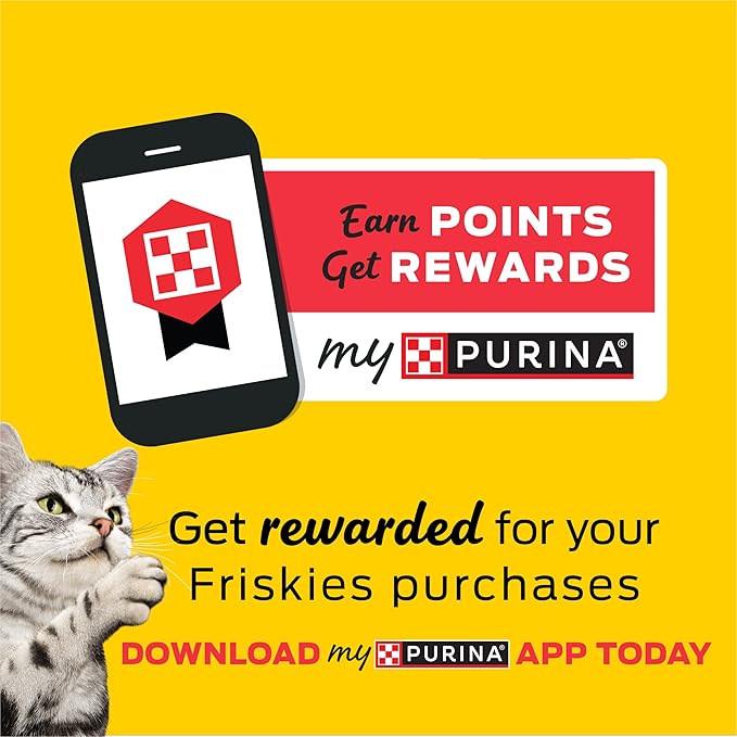 Purina Friskies Wet Cat Food, Meaty Bits Chicken Dinner in Gravy - (Pack of 24) 5.5 oz. Cans