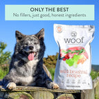 The New Zealand Natural Pet Food Co WOOF Freeze Dried Dog Food - Wild Brushtail Recipe, High Protein Dog Treats, Dog Food Toppers & Meals, 2.2 lb