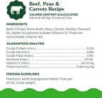 Greenies Smart Topper High Protein Wet Mix-in for Dogs, Beef, Peas & Carrots Recipe in Vitabroth Broth - Bone Broth + Vitamins E & B1, 10 Count