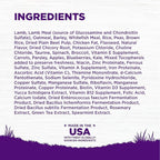 Wellness Complete Health Dry Dog Food with Grains, Made in USA with Real Meat & Natural Ingredients, All Breeds, Adult Dogs (Lamb & Barley, 30-lb) – With Nutrients for Immune, Skin, & Coat Support,