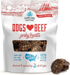 Farmland Traditions Dogs Love Beef Jerky Dog Treats with Only 3 Ingredients and No Fillers, 2.5 Pound Bag