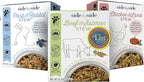 Side by Side Variety Stew - Warming/Cooling/Neutral Wet Dog Food & Dog Food Topper for All Breeds - Made with Nutrients & Whole Raw Ingredients - No Artificial Additives or Fillers (12.5 oz, 3-Pack)