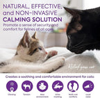 Cat Pheromones Calming Diffuser: Premium Pheromone Diffuser for Cats - Cat Pheromones Diffuser - Cat Calming Diffuser - Cat Calming Pheromone Diffuser, 3 Pack (Purple)