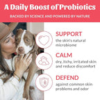 SKOUT'S HONOR Probiotic Pet Deodorizer Spray- Hydrating Daily-Use with Avocado Oil & Omega-3s, Microbiome Friendly Certiified, Paraben & Sulfate-Free, 97% Natural, 8oz, Sunkissed Coconut