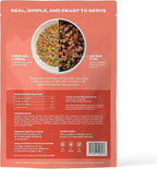 Jinx Salmon Grain Free Wet Dog Food Toppers, Meal or Mix with Dry Dog Food, Made with Real Salmon & Chicken, Bone Broth, No Fillers, Puppy, Adult, Senior, 9oz, 6 Pack