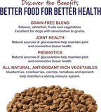 Best Breed Dr. Gary's Grain Free Ocean Recipe Slow-Cooked in USA, Natural Dry Dog Food for All Breeds and Sizes, 4lbs.