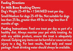 Milk-Bone Fresh Breath Brushing Chews, 9 Small/ Medium Daily Dental Dog Treats (Pack of 5) Scrubbing Action Helps Clean Teeth