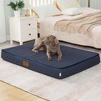 Orthopedic Memory Foam Giant Dog Bed - 6" Thick Beds for Large Sized Dog - Waterproof Removable Washable Cover & Wrap-Around Zipper - Ultimate Comfort & Easy Maintenance