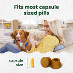 Greenies Pill Pockets for Dogs Large Size, Soft Dog Treats, Real Peanut Butter Flavor, (6) 7.9 oz. Pouches (180 Treats Total)