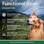 Nature's Protection Grain Free Low Calorie Dog Treats - Training Dog Treats for Adult Small, Medium & Large Breed Dogs with Red Fur (Superior Care - Lamb, 5.29 oz)