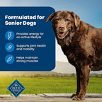 Blue Buffalo Life Protection Formula Senior Dry Dog Food, Supports Joint Health and Mobility, Made with Natural Ingredients, Chicken & Brown Rice Recipe, 30-lb. Bag