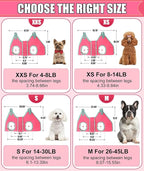 Dog Grooming Hammock,XS Pink Hanging Harness Holder for Nail Clipping/Trimming,Grooming Sling Hanger with Thick Fabric Neck Support,Strap Restraint for Claw Care
