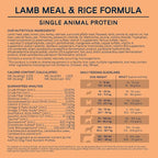 CANIDAE All Life Stages Lamb Meal & Rice Formula Dog Dry 27 Pound (Pack of 1)