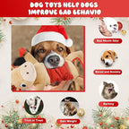 Christmas Dog Toy, Large Dog Toys, Squeaky Dog Toy, Tug of War Toys Dog, Chew Toys, Stuffed Dog Toys for Small/Medium/Large Dogs