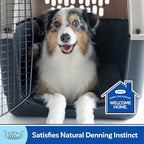 Petmate Sky Kennel - For Air and Travel, Airline Compliant Dog Crate for Pets up 15-30 lbs, Heavy Duty Dog Kennel, Made in the USA- 28 Inches