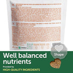 Nature's Protection Grain Free Low Calorie Dog Treats - Training Dog Treats for Adult Small, Medium & Large Breed Dogs with Red Fur (Superior Care - Herring, 5.29 oz)