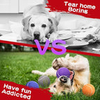 Yunsailing 30 Pieces Dog Tennis Balls Bulk 2.5 Inch Tennis Balls for Dogs Colored Mini Pet Toy Bulk for Large Medium Small Puppy Training Exercis(Multicolor)