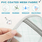 Supet Cat Cone Collar Soft to Stop Licking and Scratching, Breathable Comfortable Mesh Recovery Cone for Cats and Small Dogs After Surgery Neuter, Spay, Lightweight E Cone Collar Alternative (L)