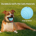 Interactive Dog Balls, Smart Dog Toys, 4 Movement Modes, Durable TPU Squeezably Elastomeric Material, Motion Activated Automatic Moving Rolling Ball for Dogs 20-60 lbs