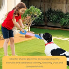 Dog Interactive Squeaky Toy for Chewers - Tug-of-War Sheep Plush with Durable Squeaker, Puppy Training & Anxiety Relief, Long-Lasting Chew Toy for Medium/Large Dogs