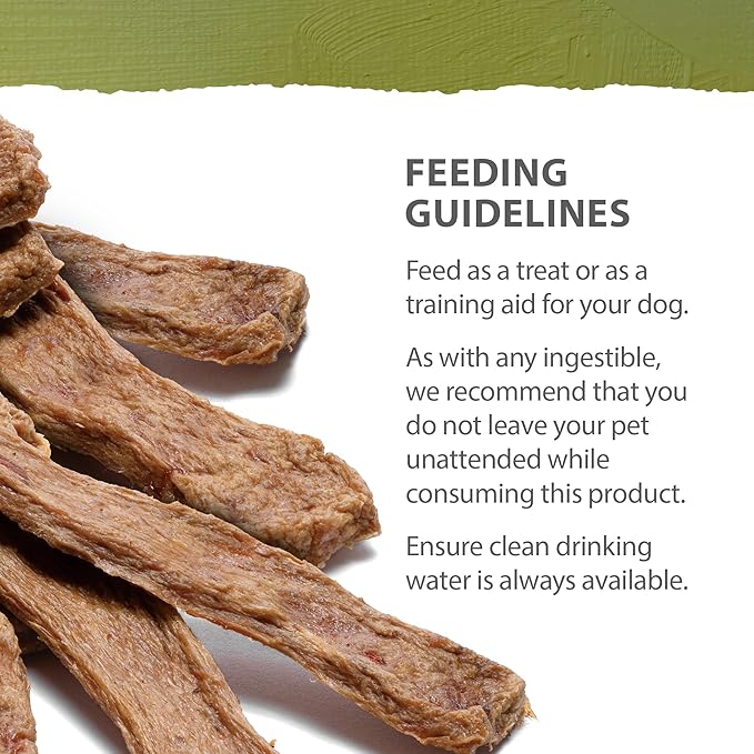 Caledon Farms Homestyle Chicken Jerky 7.41oz, Dog Treats, All Natural