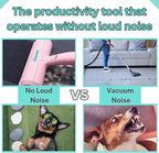 Pet Hair Remover Roller – Reusable Self-Cleaning Fur Removal Tool for Dogs & Cats – Ergonomic & Eco-Friendly Lint Roller for Couch, Carpet, Bed, Car Seat & More (Pink)