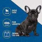 FURminator Small Dog Undercoat deShedding Tool, Short Hair, Reduces Loose Hair from Shedding