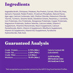 Halo Holistic Vegan Wet Dog Food, Plant-Based Recipe, Canned Dog Food, Complete Digestive Health, Adult Dogs, 13 Oz Can (Pack of 12)