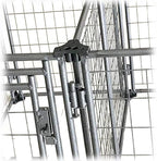 TWO by TWO Haven Expandable Kennel, Black, Medium