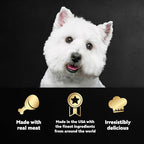 Cesar Wet Dog Food Steak Lovers Variety Pack with Real Meat, 3.5 oz. Trays (24 Count, Pack of 1)