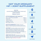 Native Pet Pain Relief for Dogs - Collagen for Dogs Promotes Joint Health, Reduce Inflammation & Stiffness - Senior Pup Joint Supplement - Natural Pain Reliever for Active & Aging Pets - 60 Chews