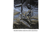120 Easy Open & Strong Leak-Proof Poop Bags Dog Waste Bags 13.25 x 9" Made in USA .Bags are easier to tie than standard 12 inch bags (Black)
