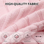 ASENKU Cat Sweater Soft Warm Puppy Clothes Knitwear for Kittens & Small Dogs, Thick Knitted Sweater for Sphynx Hairless Cats Teacup Chihuahua and Extra Small Dogs (Pink, M)