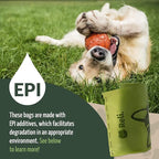 Reli. Biodegradable Dog Poop Bags (1100 Pack, 2 Large Rolls) | 9"x13" Large Poop Bags for Dogs | Unscented, Leak Proof Oxobiodegradable Pet Waste Clean Up | Green Eco-Friendly | Dispenser Box